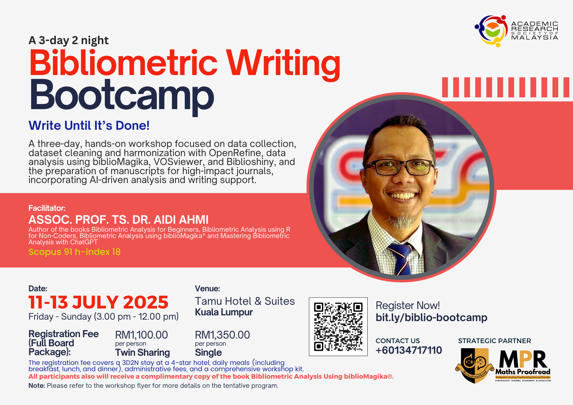 Bibliometrics Writing Bootcamp: Write Until It's Done!